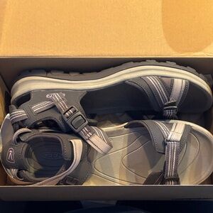 KEEN Women’s Charcoal and Light Gray Sandals